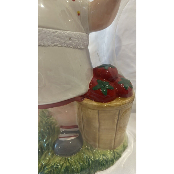 Vintage 2004 Campbell's Soup Cookie Jar Ceramic Kids Boy Sealed 14" Tomato Colle - Picture 4 of 9